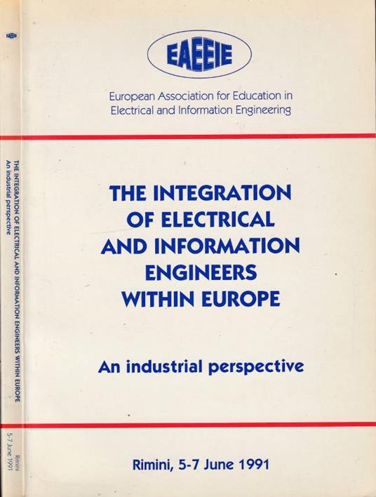 The integration of electrical and information engineers within Europe - copertina