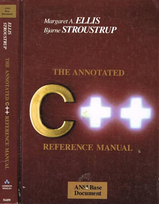 The annotates C++ reference manual - copertina