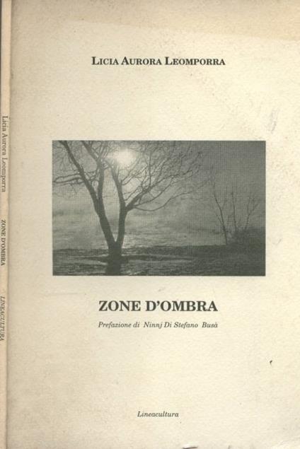 Zone d' ombra - copertina