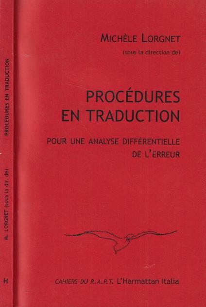 Procedures en traduction - copertina