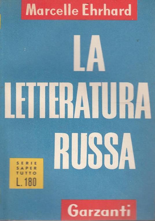 Letteratura Russa - copertina