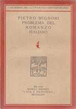 Problema del romanzo italiano