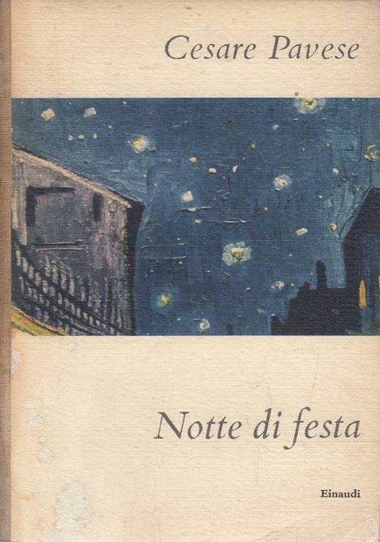 Notte di festa - Cesare Pavese - copertina