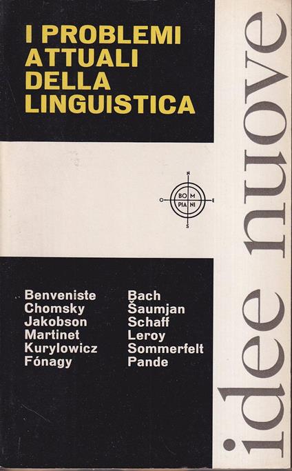 I problemi attuali della linguistica - copertina
