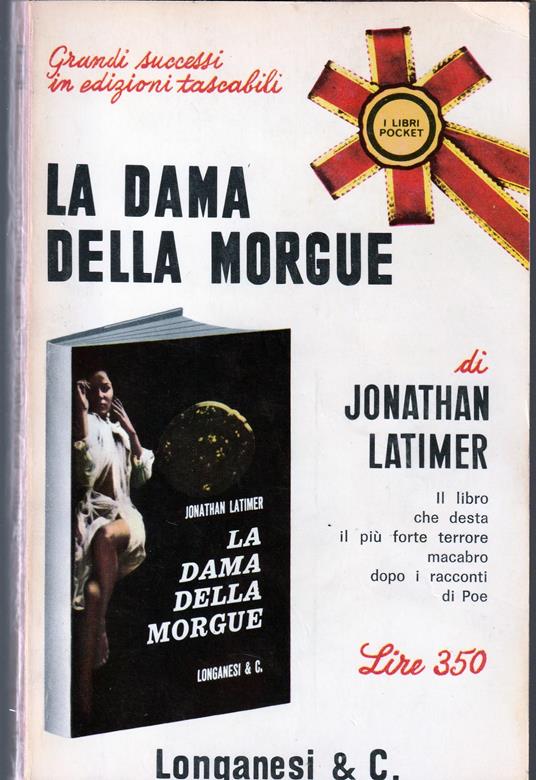 dama della Morgue - Jonathan Latimer - copertina