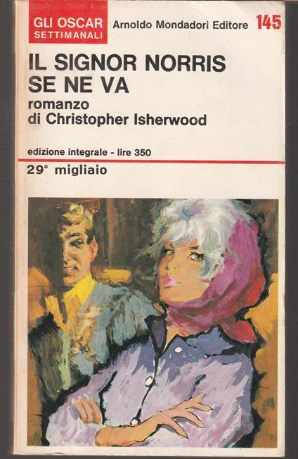 Il signor Norris se ne va - Christopher Isherwood - copertina