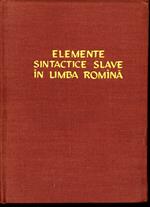 Elemente sintactice slave in limba romina