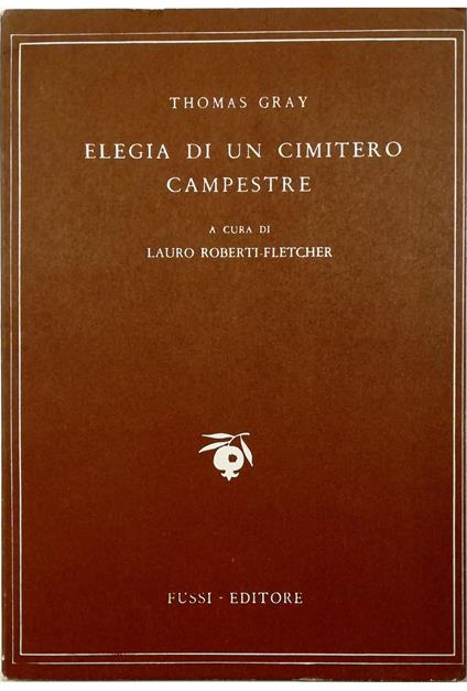 Elegia di un cimitero campestre - copertina