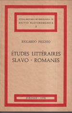 Etudes litteraires slavo-romanes