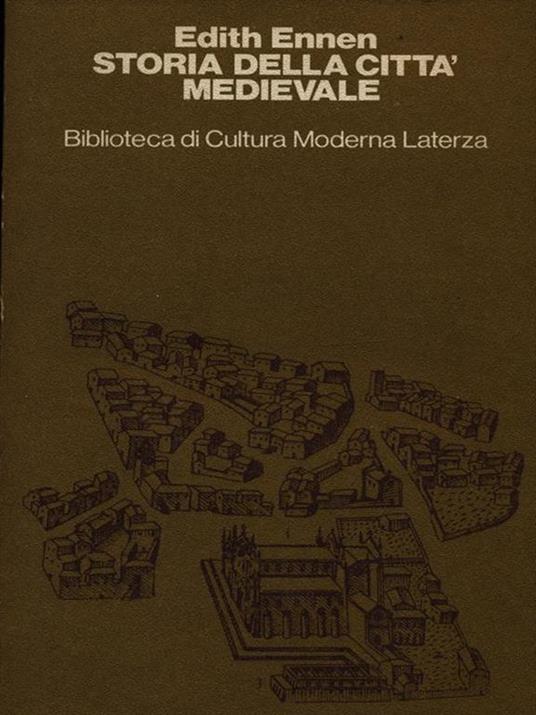 Storia Della Città Medievale - Edith Ennen - copertina