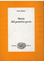 Storia Del Pensiero Greco