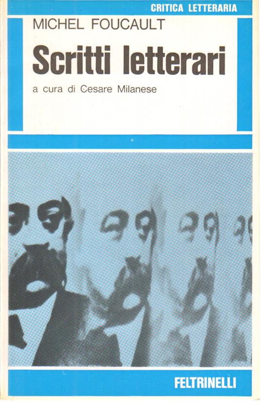 Scritti Letterari - Michel Foucault - copertina