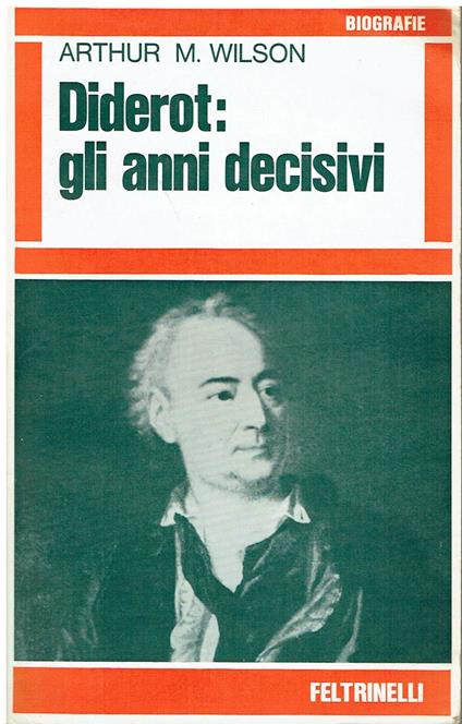 Diderot Gli Anni Decisivi - Wilson - copertina