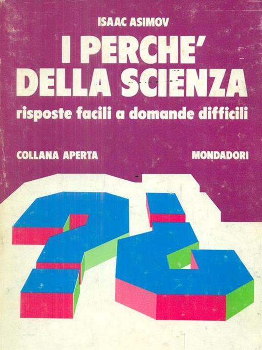 Perchè Della Scienza - Isaac Asimov - copertina