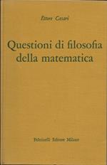 Questioni Di Filosofia Della Matema