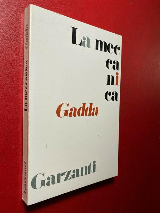 Meccanica (La) - Carlo Emilio Gadda - copertina