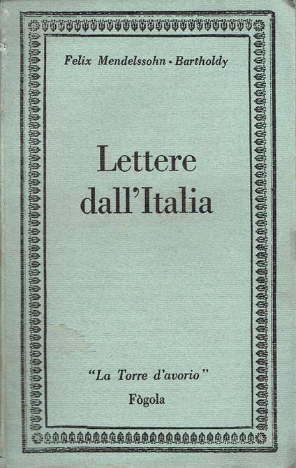 Lettere Dell'Italia - copertina