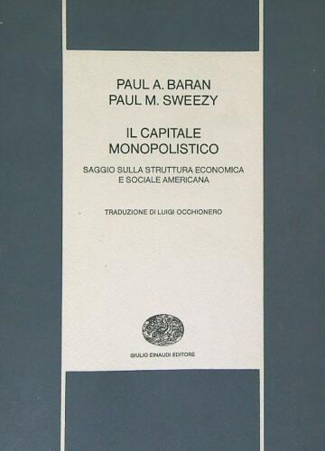 Capitale Monopolistico - copertina