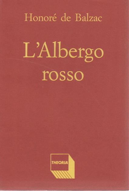 Albergo Rosso - Honoré de Balzac - copertina