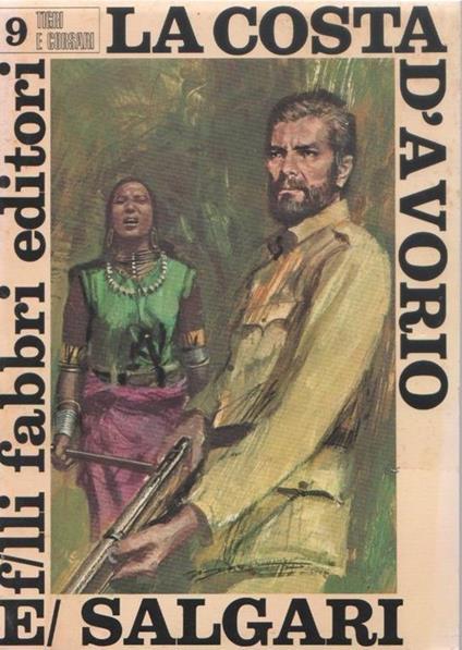 Costa D'Avorio - Emilio Salgari - copertina