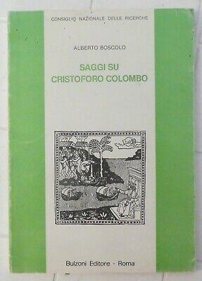 Saggi Su Cristoforo Colombo - Alberto Boscolo - copertina