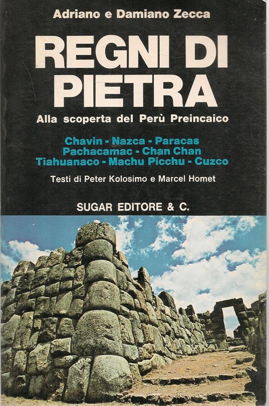 Regni Di Pietra - Adriano Zecchina - copertina