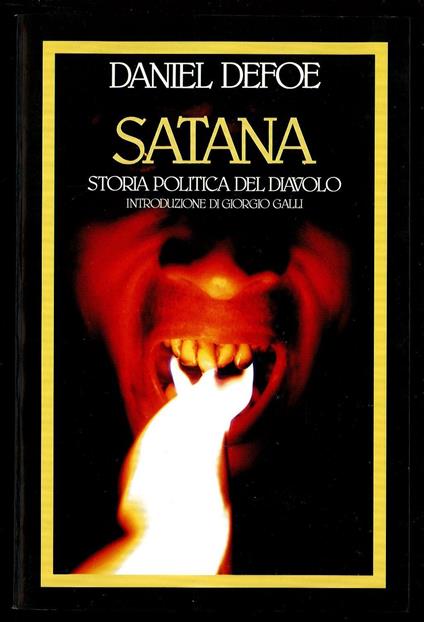 Satana. Storia Politica Del Diavolo - Daniel Defoe - copertina