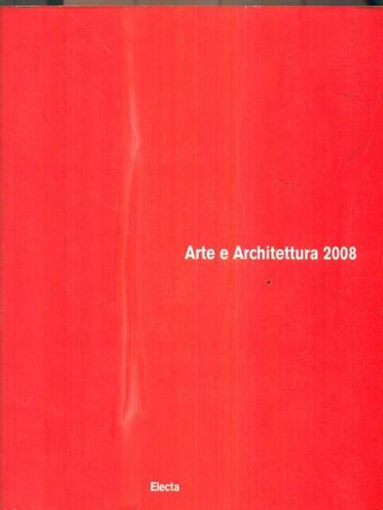 Arte E Architettura 2008 - copertina