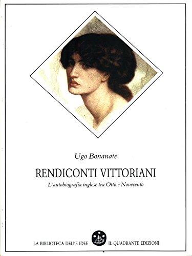 Rendiconti Vittoriani - Ugo Bonanate - copertina