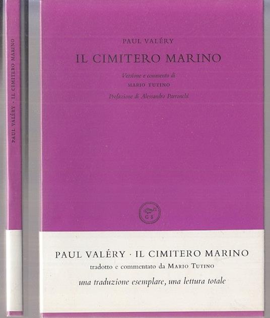 Cimitero Marino - Paul Valéry - copertina