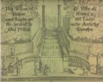 The Villas of Rome and Lazio as Recorded in Old Prints . Le Ville di Roma e del Lazio nelle Antiche Stampe