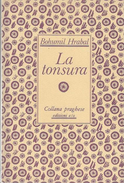 Tonsura - Bohumil Hrabal - copertina