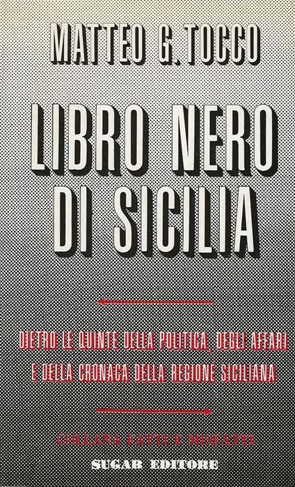 Libro Nero di Sicilia - copertina