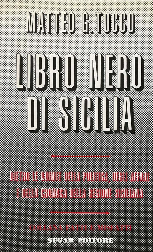 Libro Nero di Sicilia - copertina