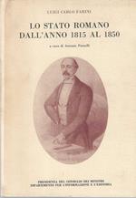 Lo stato romano dall'anno 1815 al 1850