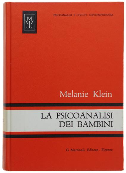 Psicoanalisi Dei Bambini - Melanie Klein - copertina