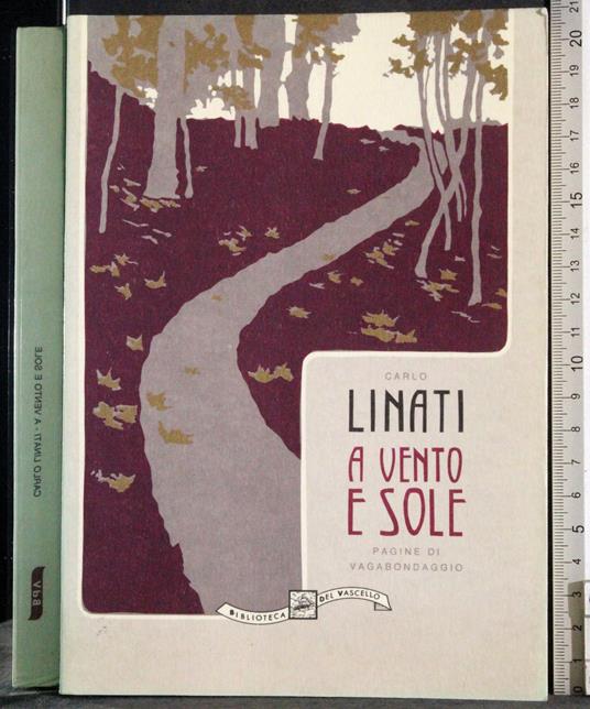 A vento e sole - Carlo Linati - copertina