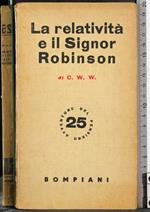 relatività e il signor Robinson