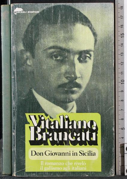 Don Giovanni in Sicilia - Vitaliano Brancati - copertina