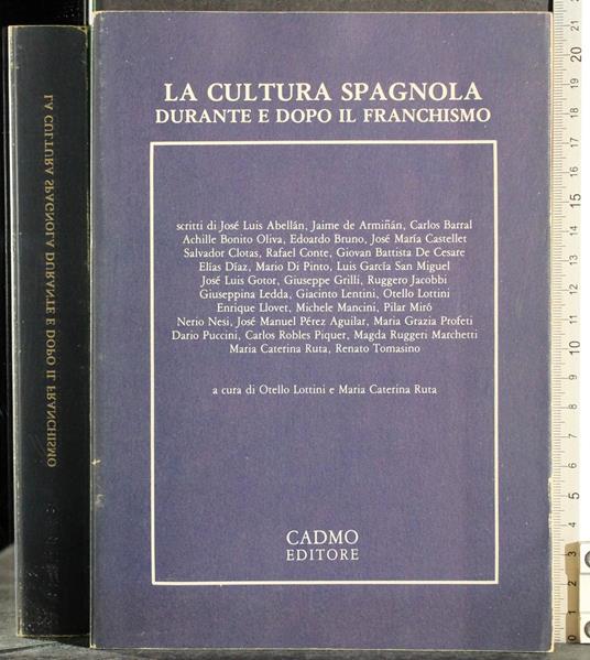 cultura spagnola - copertina