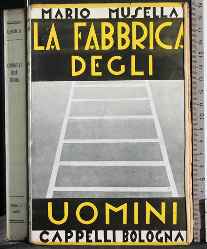 fabbrica degli uomini - Mario Musella - copertina