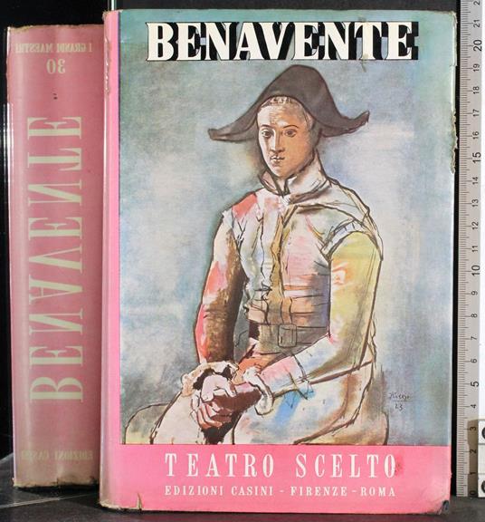 Teatro scelto - Jacinto Benavente - copertina