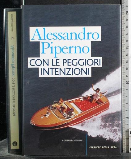 Con le peggiori intenzioni - Alessandro Piperno - copertina