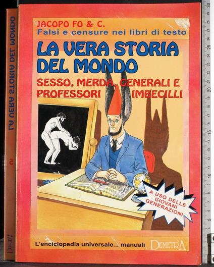 vera storia del Mondo - Jacopo Fo - copertina