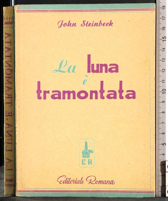 luna è tramontata - John Steinbeck - copertina