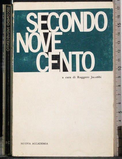 Secondo Novecento - Ruggero Jacobbi - copertina