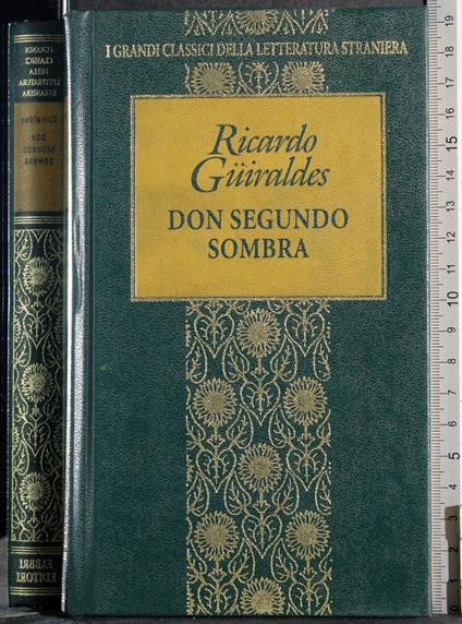 Don segundo sombra - Ricardo Güiraldes - copertina