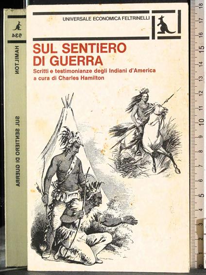 Sul sentiero di guerra - Charles Hamilton - copertina