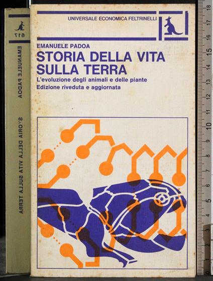 Storia della vita sulla terra - Emanuele Padoa - copertina