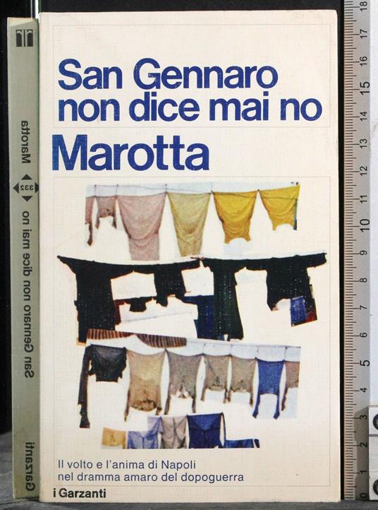 San Gennaro non dice mai no - Marotta - copertina